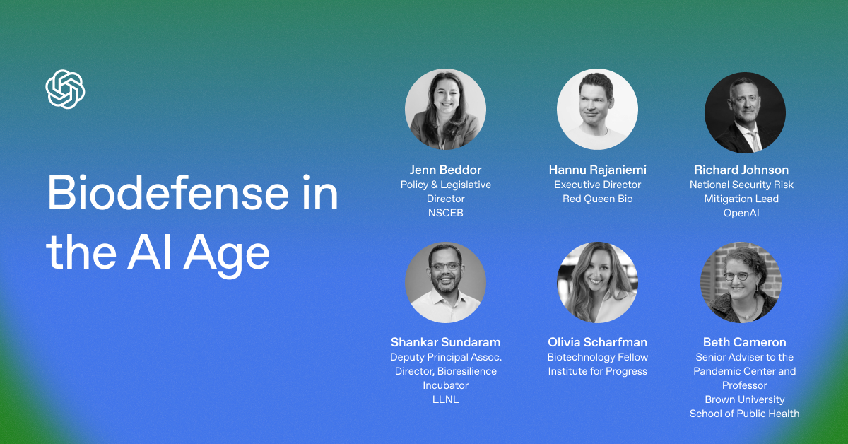 In-Person Event: Biodefense in the AI Age