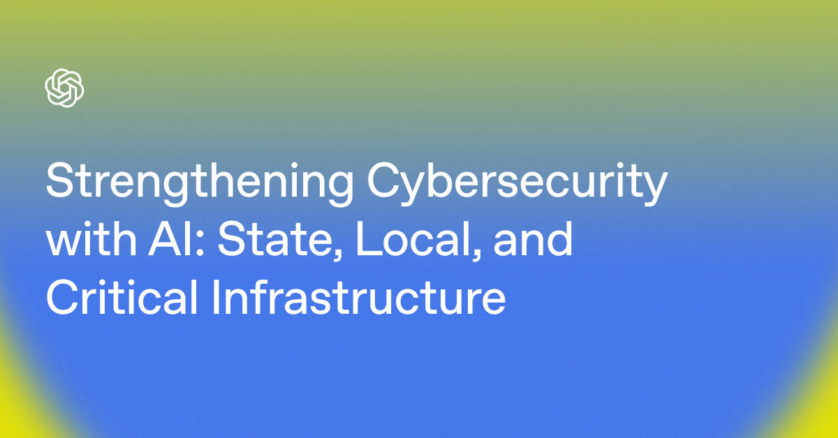 In-Person Event: Strengthening Cybersecurity with AI: State, Local, and Critical Infrastructure