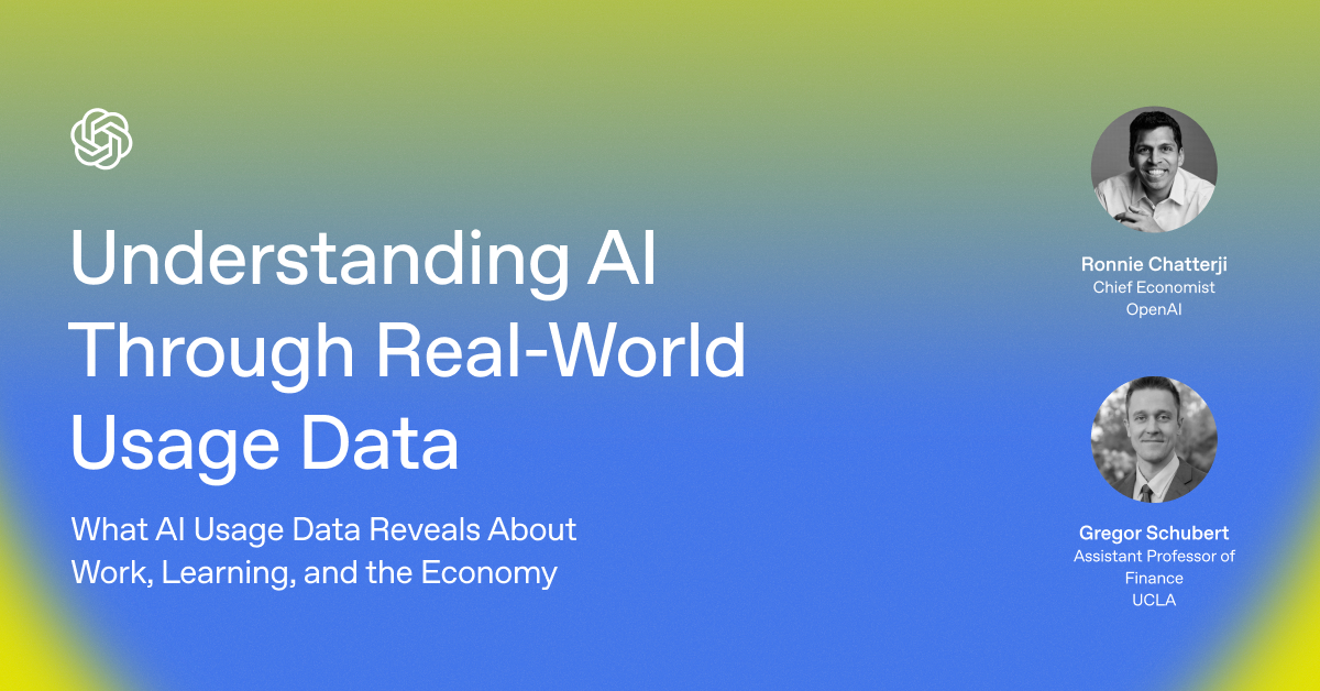Virtual Event: Understanding AI Through Real-World Usage Data
