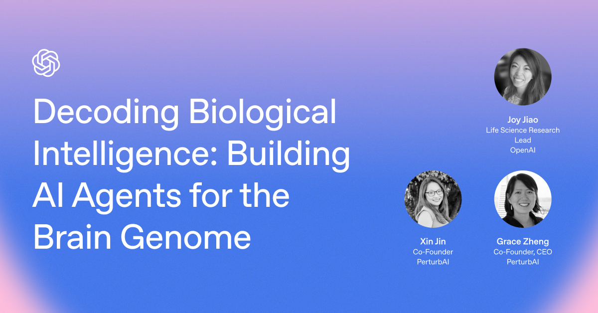 Virtual Event: Decoding Biological Intelligence: Building AI Agents for the Brain Genome