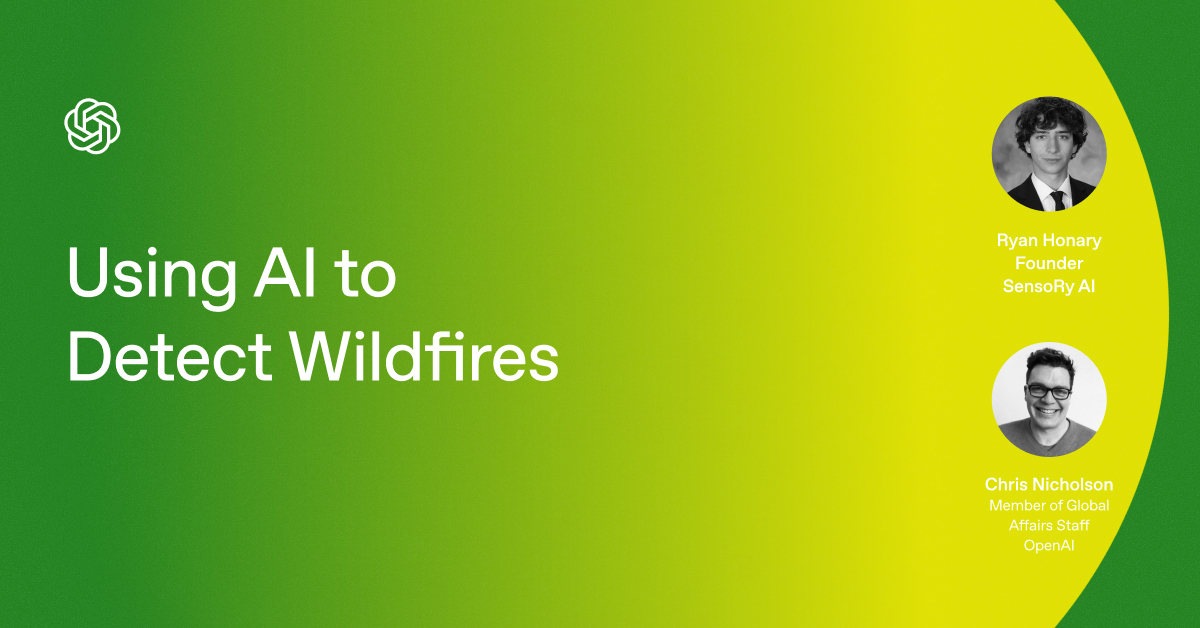 Using AI to Detect Wildfires