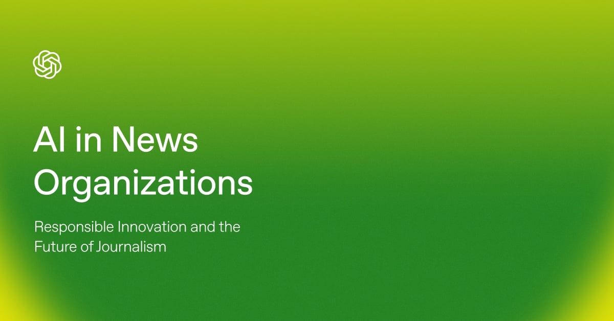 Hybrid event: AI in News Organizations: Responsible Innovation and the Future of Journalism