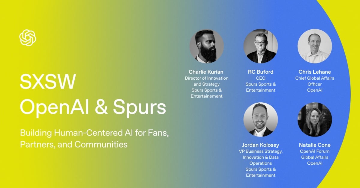 SXSW: San Antonio Spurs x OpenAI