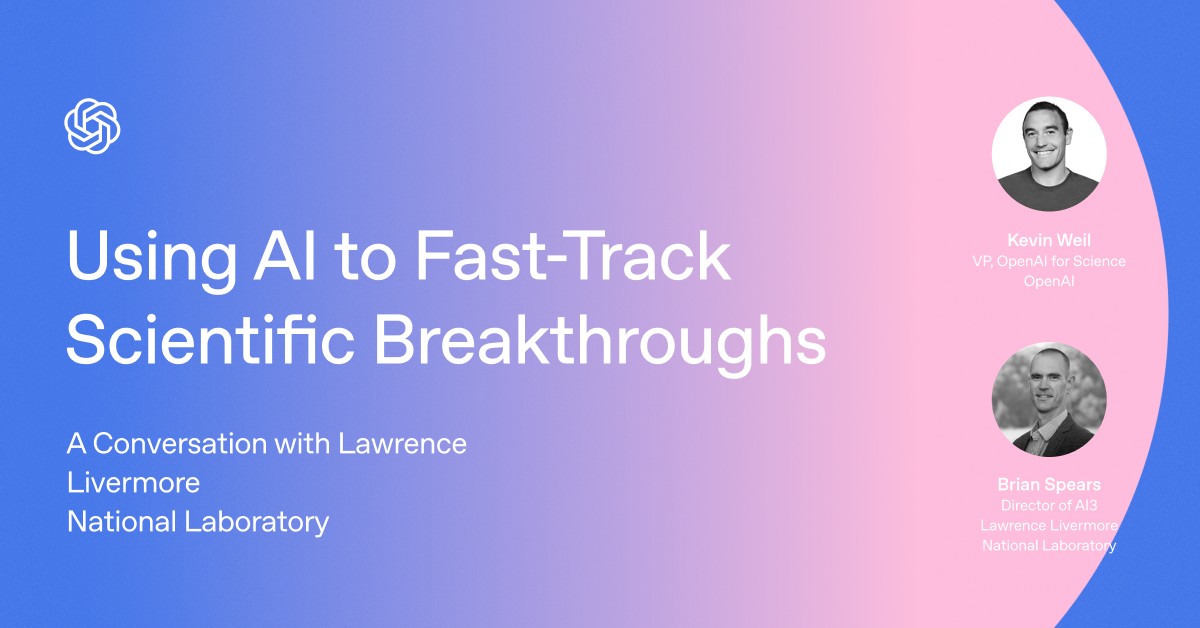 Hybrid Event: Using AI to Fast-Track Scientific Breakthroughs