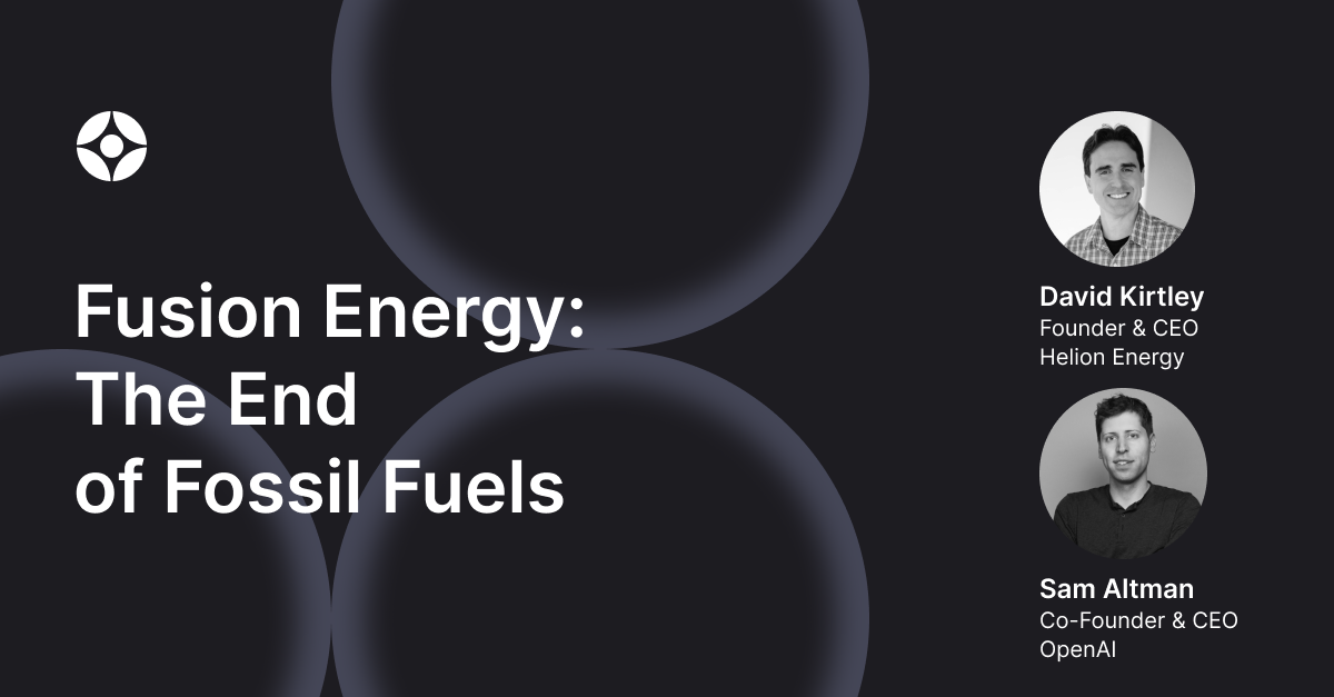 Fusion Energy: The End of Fossil Fuels
