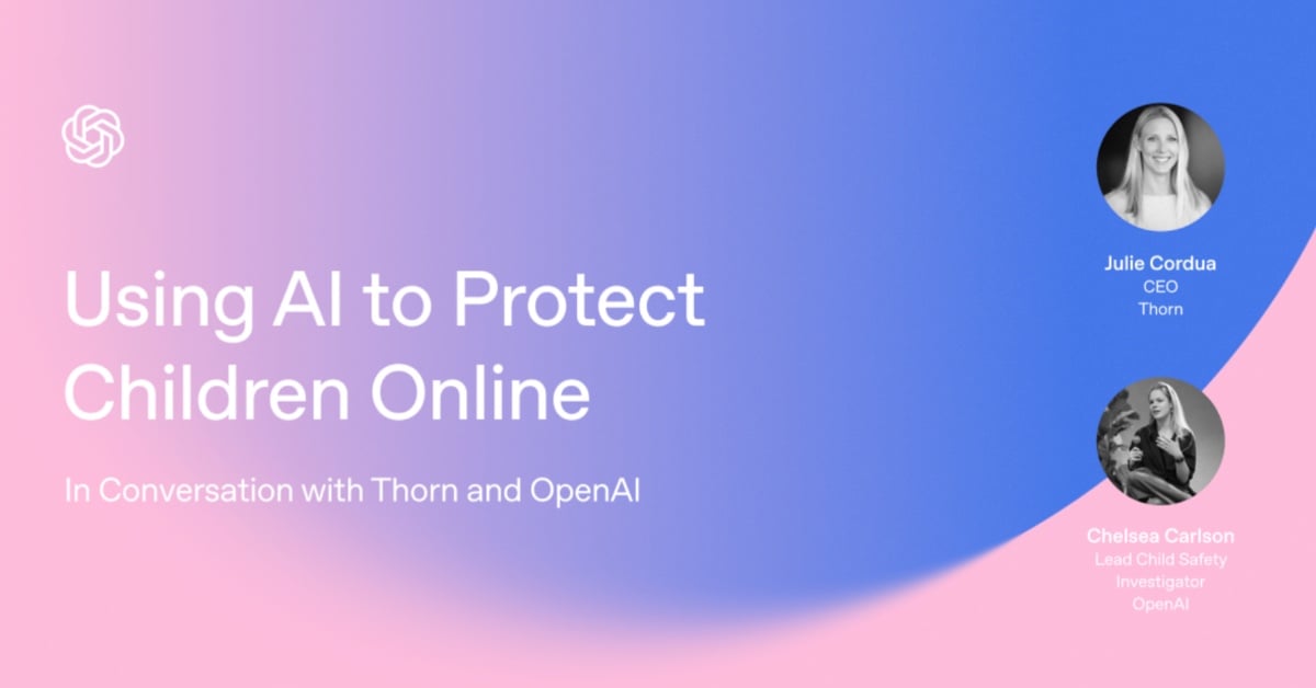 Using AI to Protect Children Online: In Conversation with Thorn
