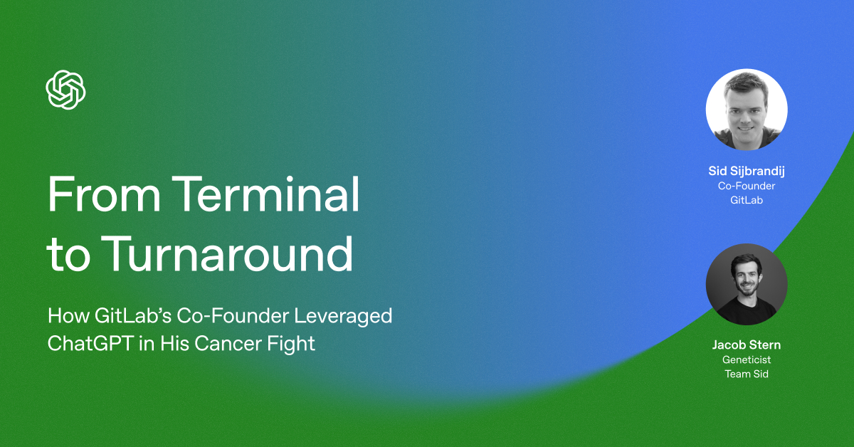 Virtual: From Terminal to Turnaround: How GitLab’s Co-Founder Leveraged ChatGPT in His Cancer Fight