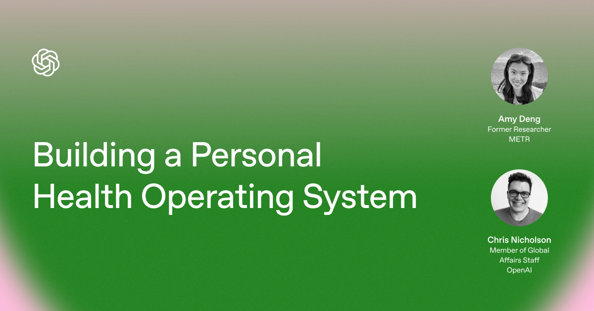 Building a Personal Health Operating System