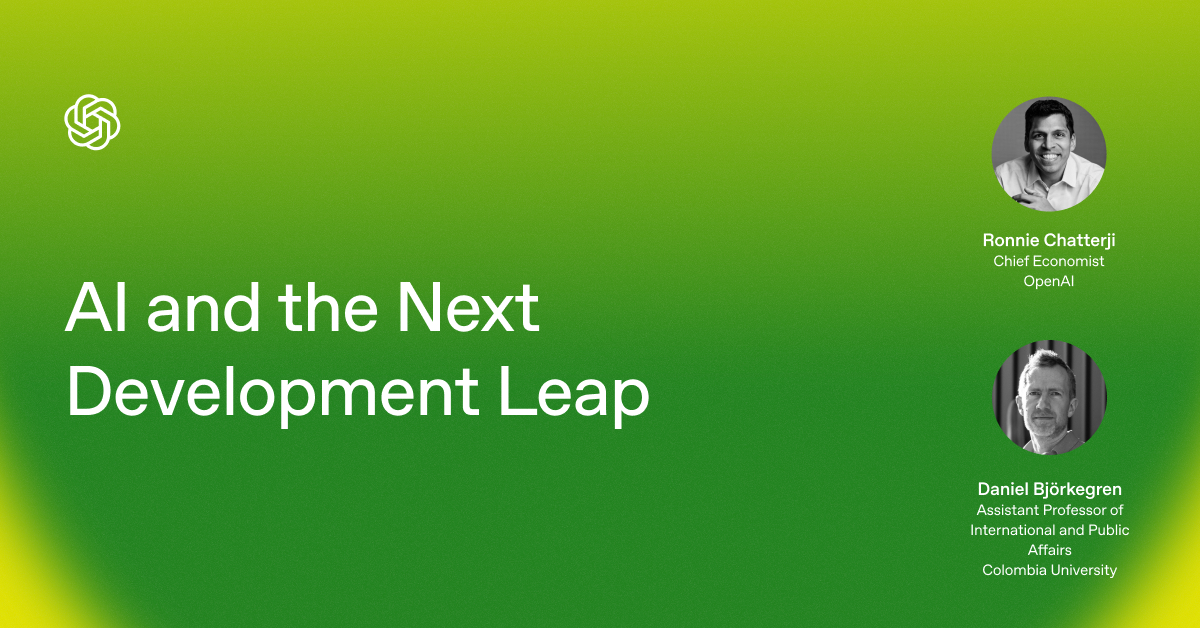 AI and the Next Development Leap