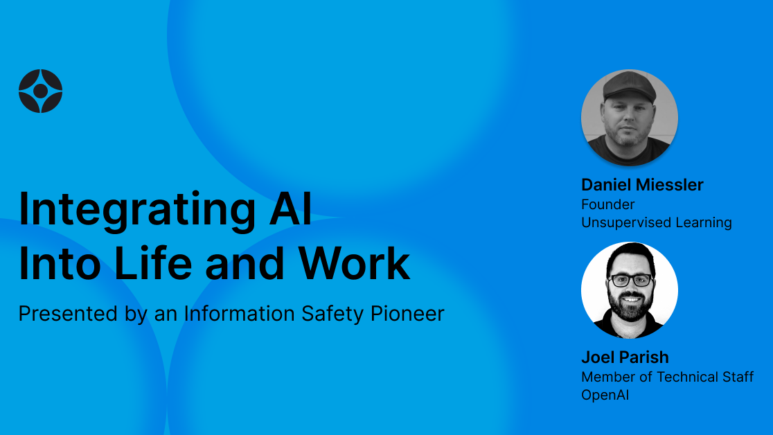 Integrating AI Into Life and Work