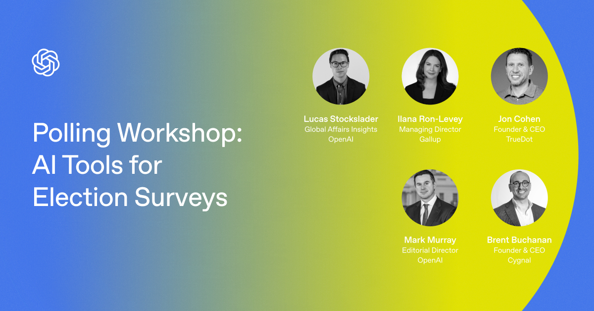 Polling Workshop: AI Tools for Election Surveys