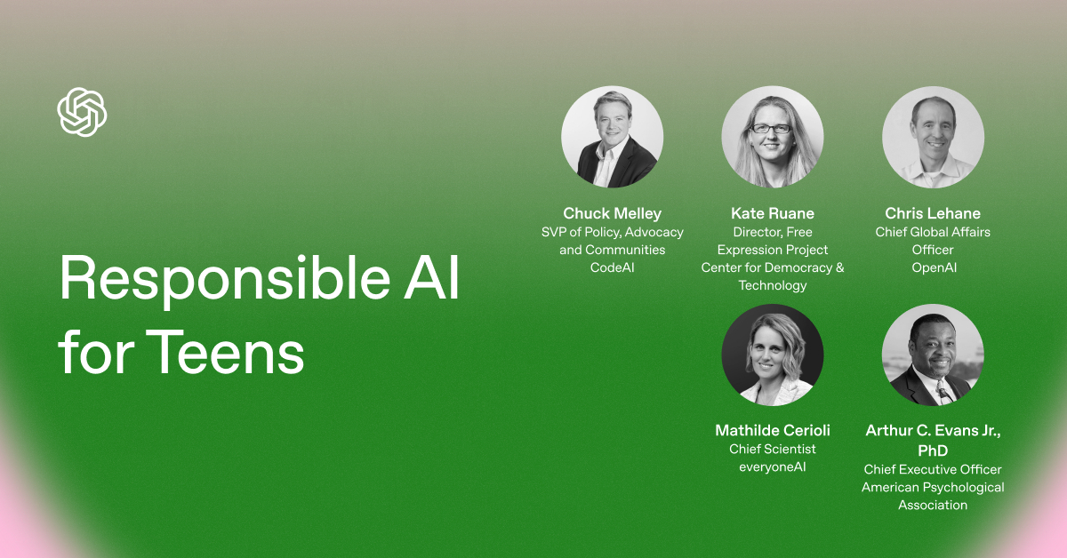 Responsible AI for Teens