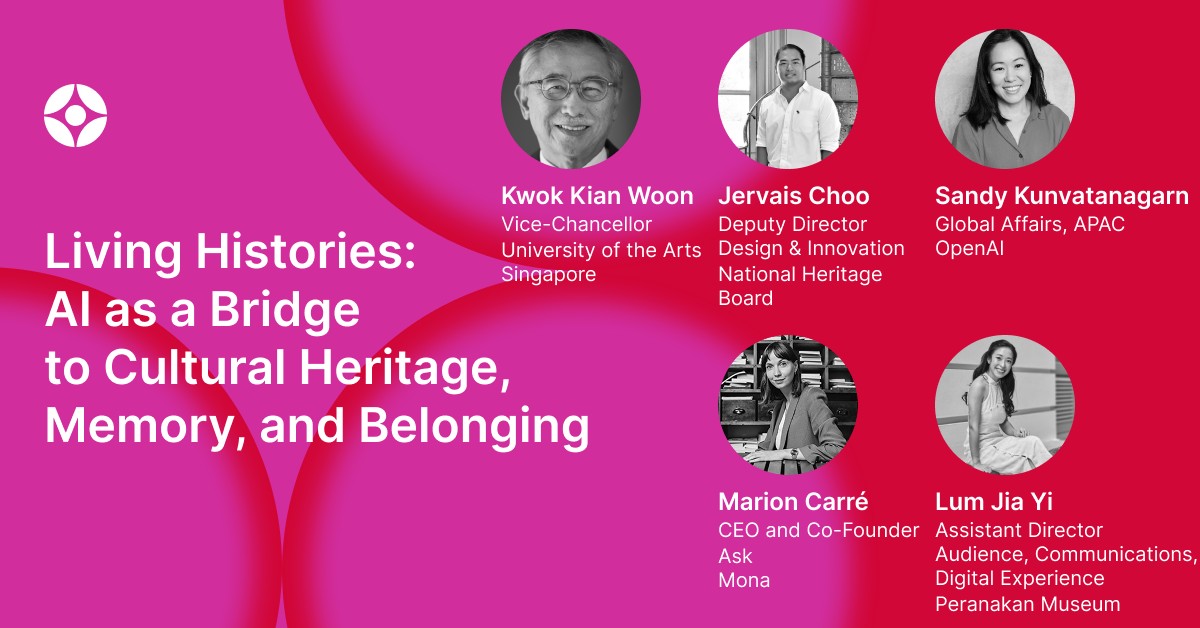 OpenAI Forum Presents Living Histories: AI as a Bridge to Cultural Heritage, Memory, and Belonging