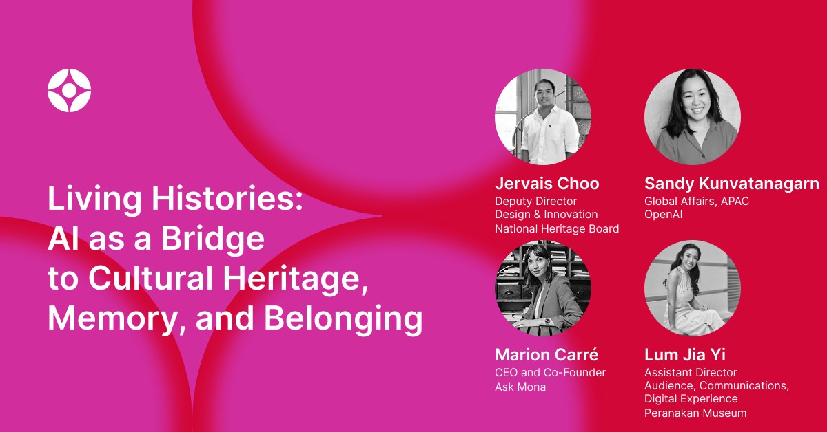 OpenAI Forum Presents Living Histories: AI as a Bridge to Cultural Heritage, Memory, and Belonging