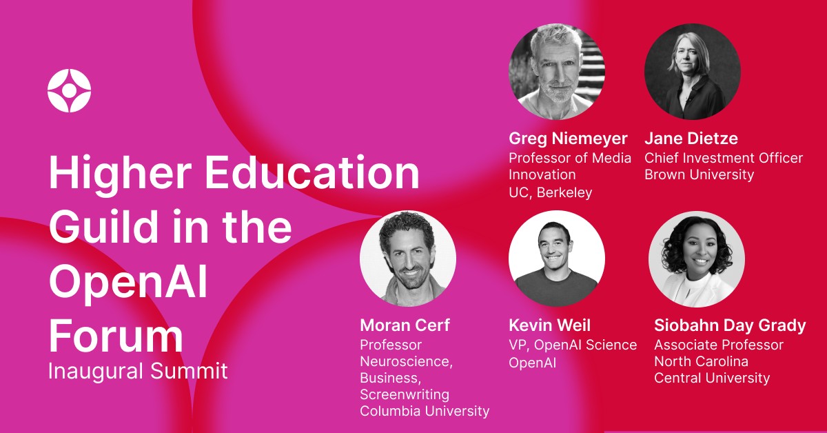 Higher Education Guild in the OpenAI Forum
