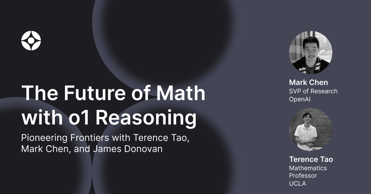 Virtual Event: The Future of Math with o1 Reasoning