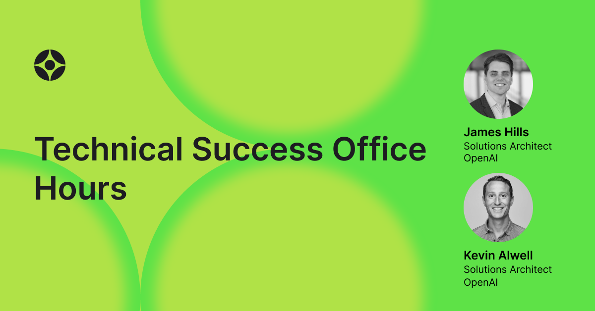 Virtual Event: Technical Success Office Hours