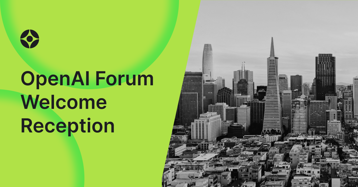 OpenAI Forum Member Welcome Reception