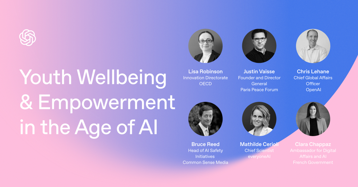 Youth Wellbeing and Empowerment in the Age of AI