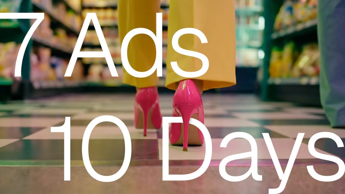 How we made 7 ads in 10 days