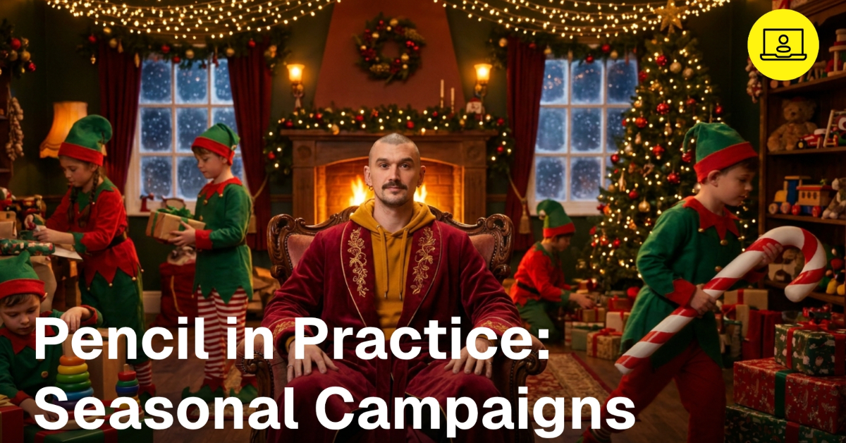 Pencil in Practice - Adapting assets for seasonal campaigns