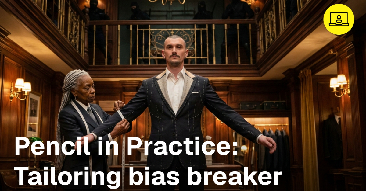Pencil in Practice - Tailoring bias breaker
