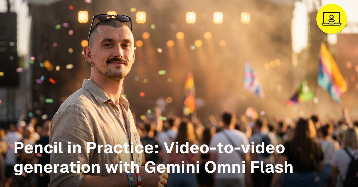 Pencil in Practice: Video-to-video generation with Gemini Omni Flash