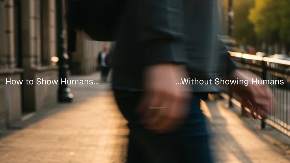 Humans..without showing Humans