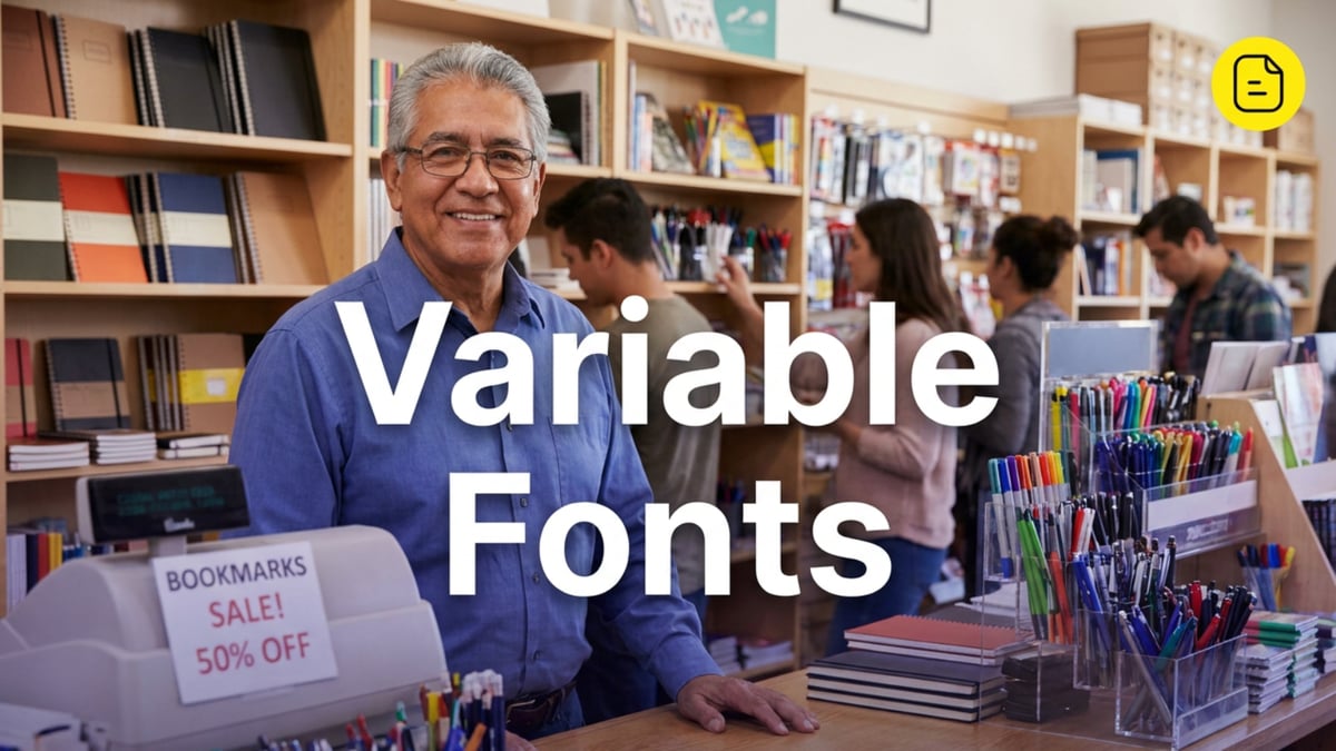 Variable Fonts