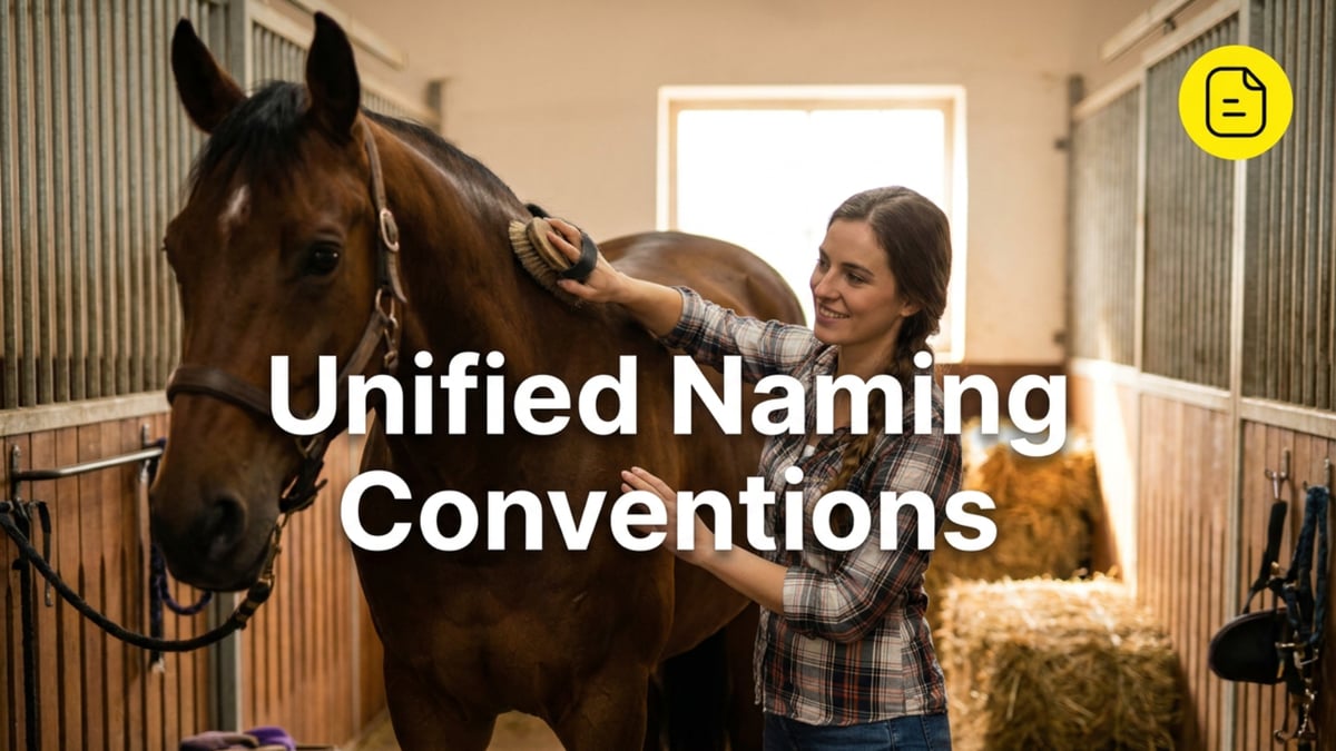 Unified Naming Conventions