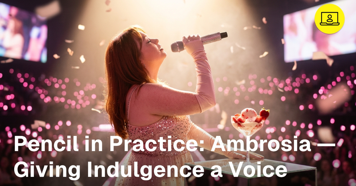 Pencil in Practice: Ambrosia — Giving Indulgence a Voice