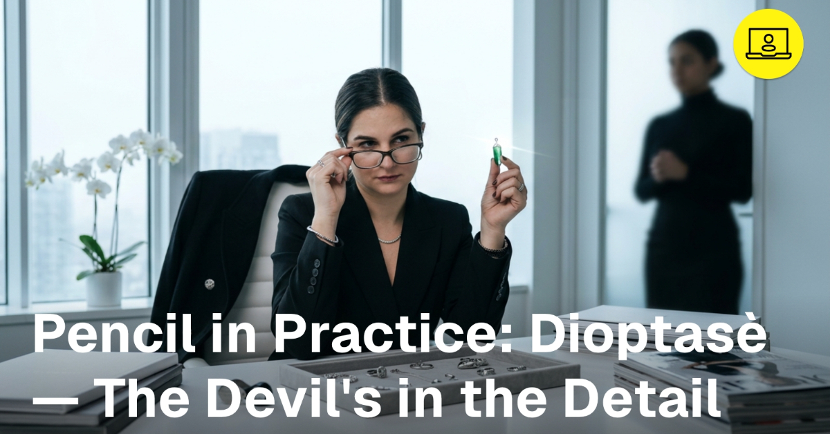 Pencil in Practice: Dioptasè — The Devil's in the Detail
