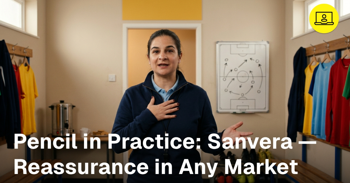 Pencil in Practice: Sanvera — Reassurance in Any Market