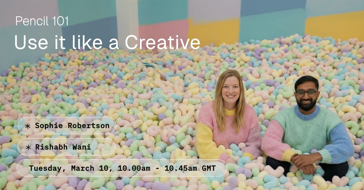 Use It Like a Creative - Pencil 101