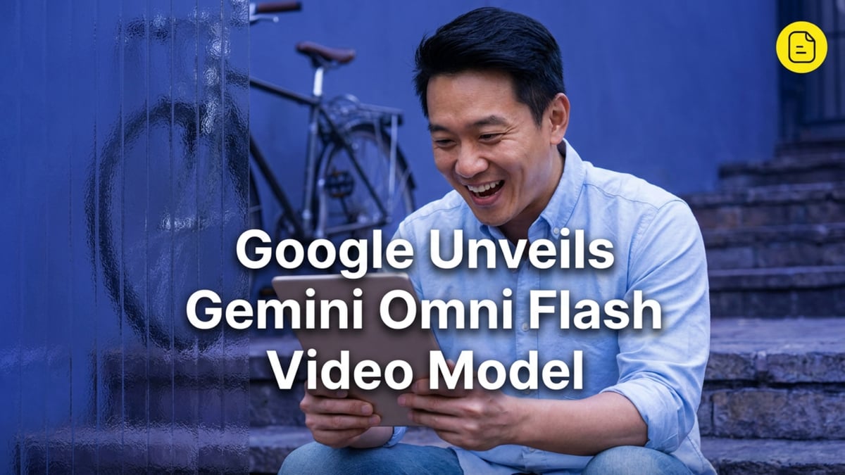 Google's Gemini Omni Flash Video Model is Here