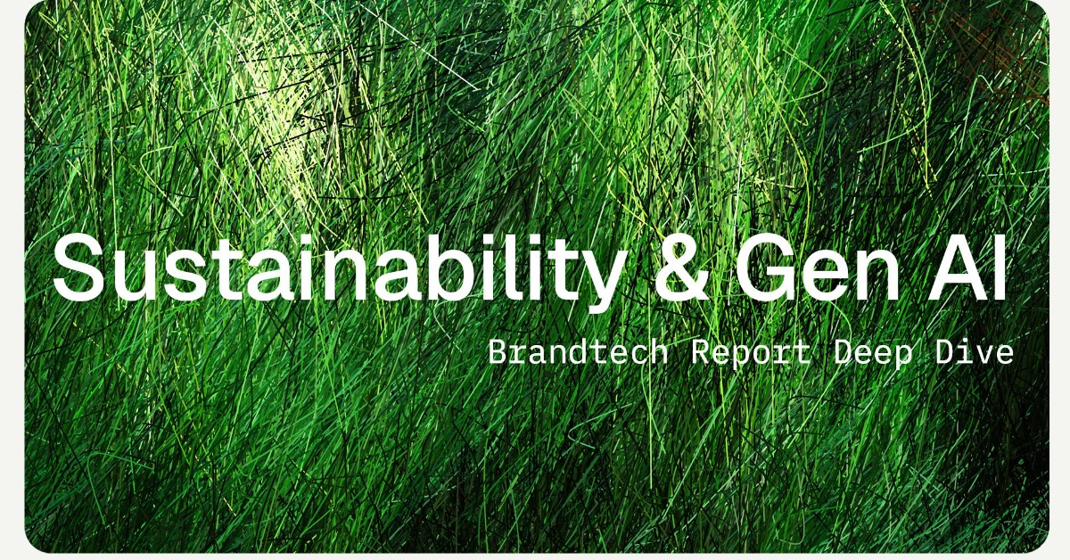 Sustainability & Gen AI Deep Dive