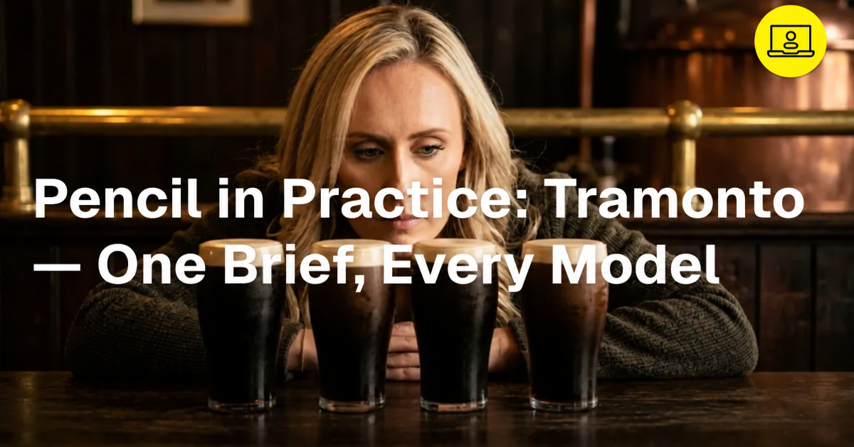 Pencil in Practice: Tramonto — One Brief, Every Model