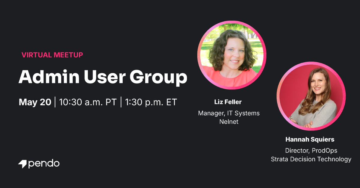 Pendo Admin User Group