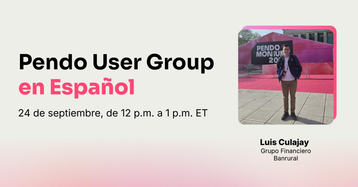 Pendo User Group en Español