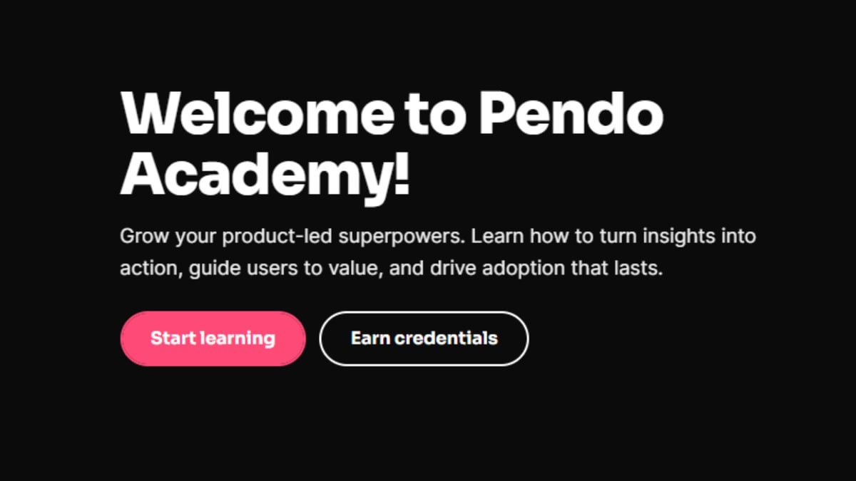 New Pendo Admin Certification
