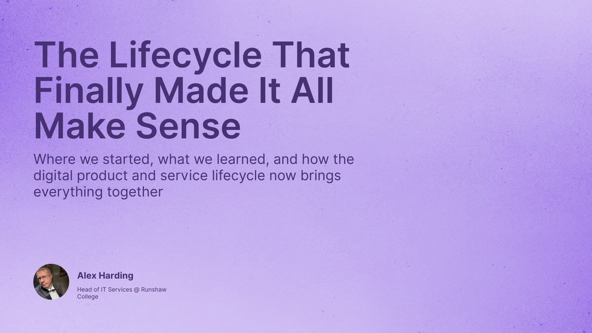 The Lifecycle That Finally Made It All Make Sense 