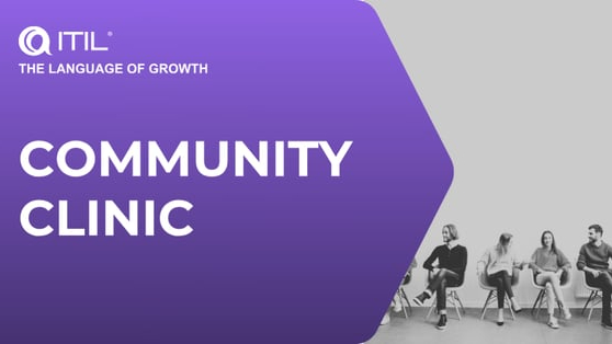 Introducing ITIL Community Clinics