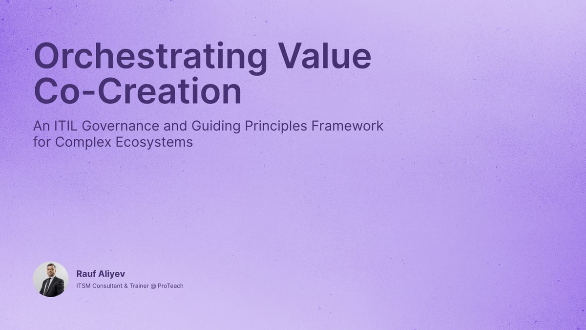 Orchestrating Value Co-Creation