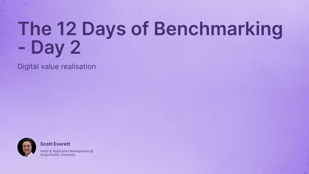 The 12 Days of Benchmarking - Day 2