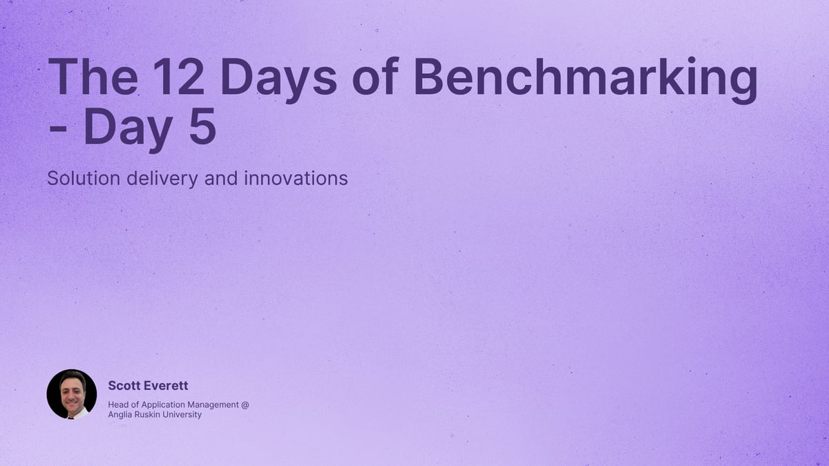 The 12 Days of Benchmarking - Day 5