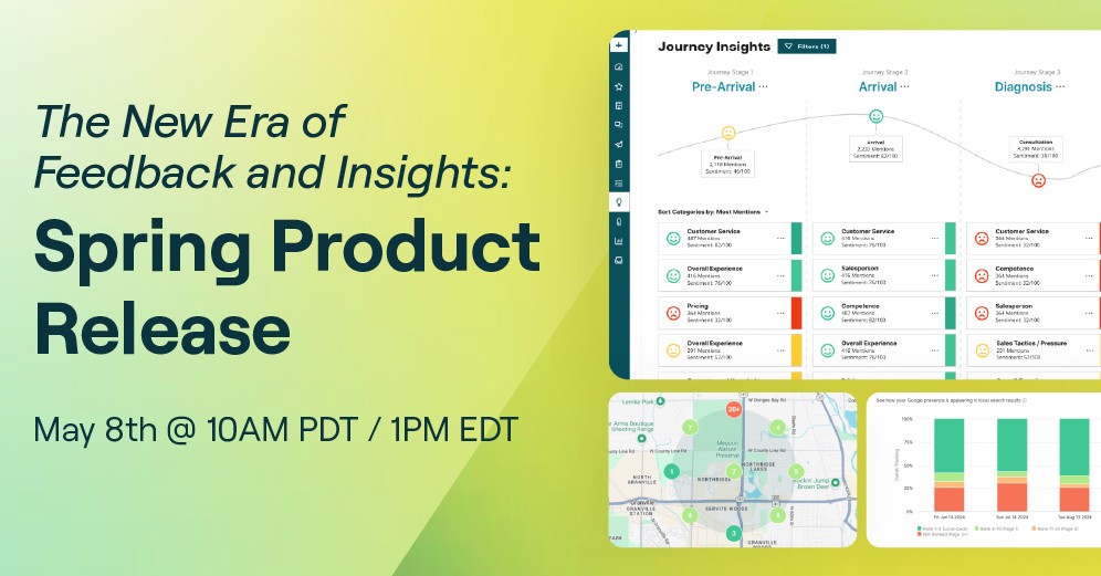 Spring Product Release: The New Era of Feedback and Insights