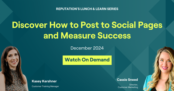 Lunch N Learn: Discover How to Post to Social Pages and Measure Success
