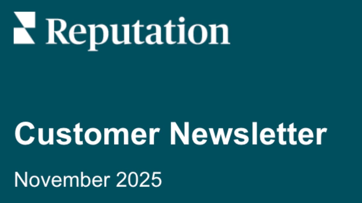 Newsletter | Reputation's November Issue