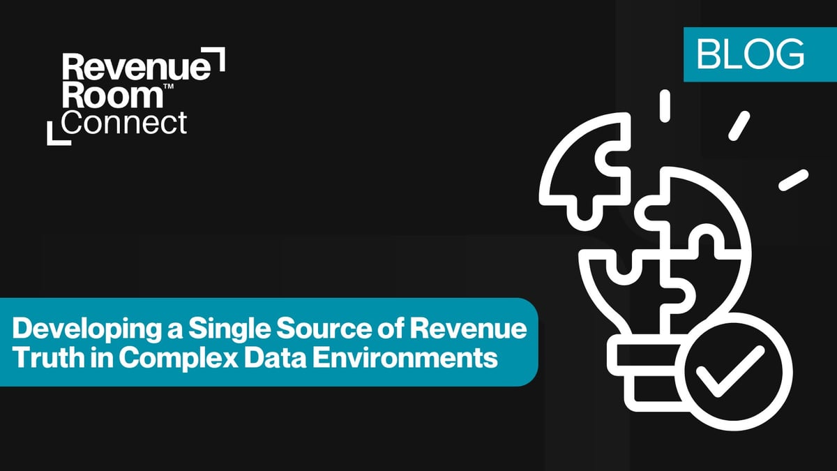 Developing a Single Source of Revenue Truth in Complex Data Environments