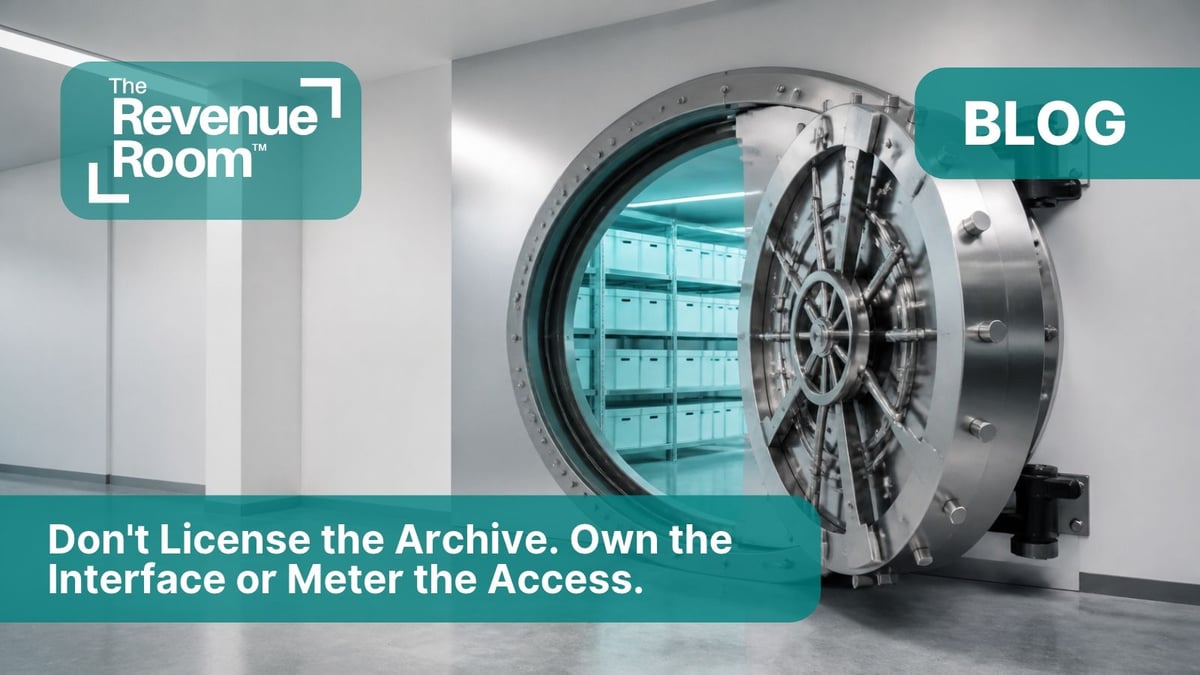 Don't License the Archive. Own the Interface or Meter the Access.